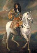 Sir Peter Lely Equestrian portrait of King Charles II of England Spain oil painting artist